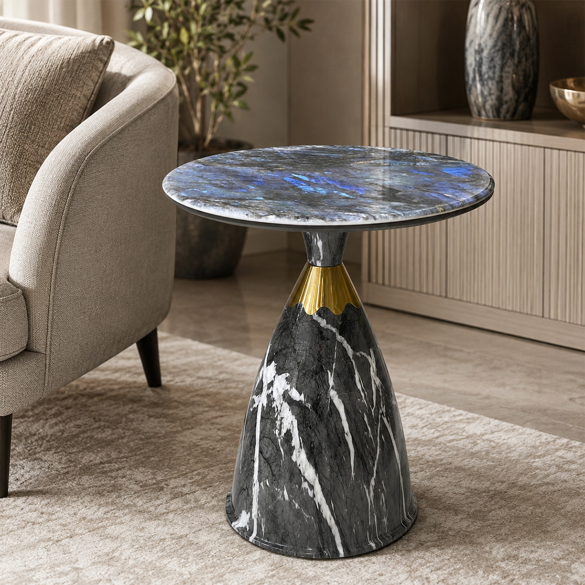 Marble Side Table