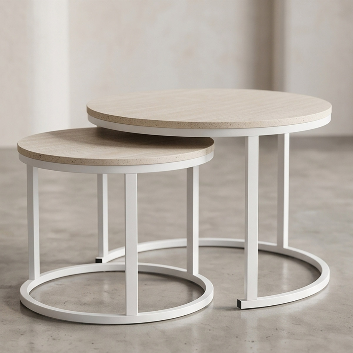Wooden Tea Table Set Modern