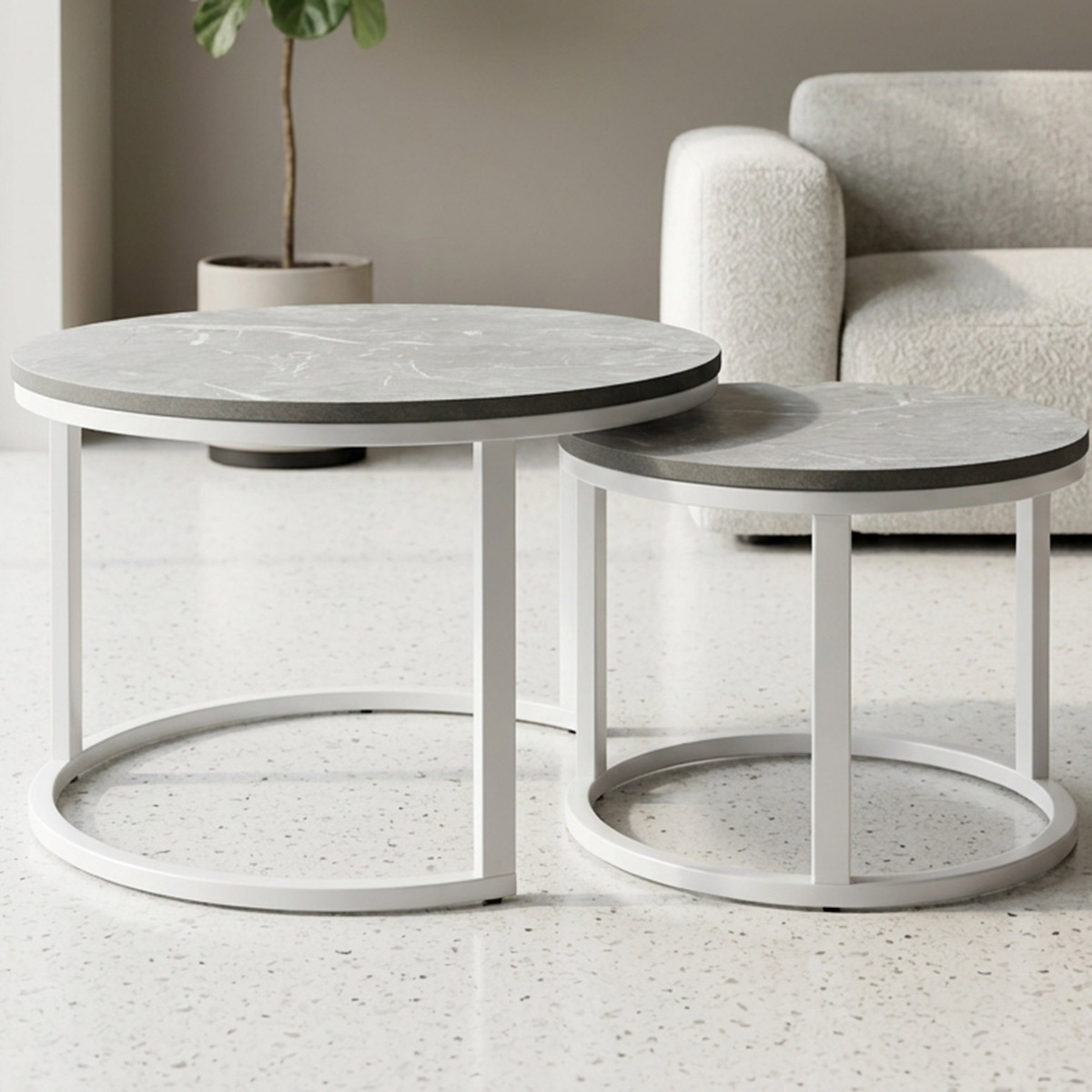 Wooden Tea Table Set Modern