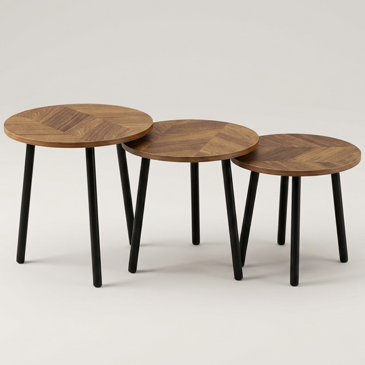 Modern Nest Table 3 Piece