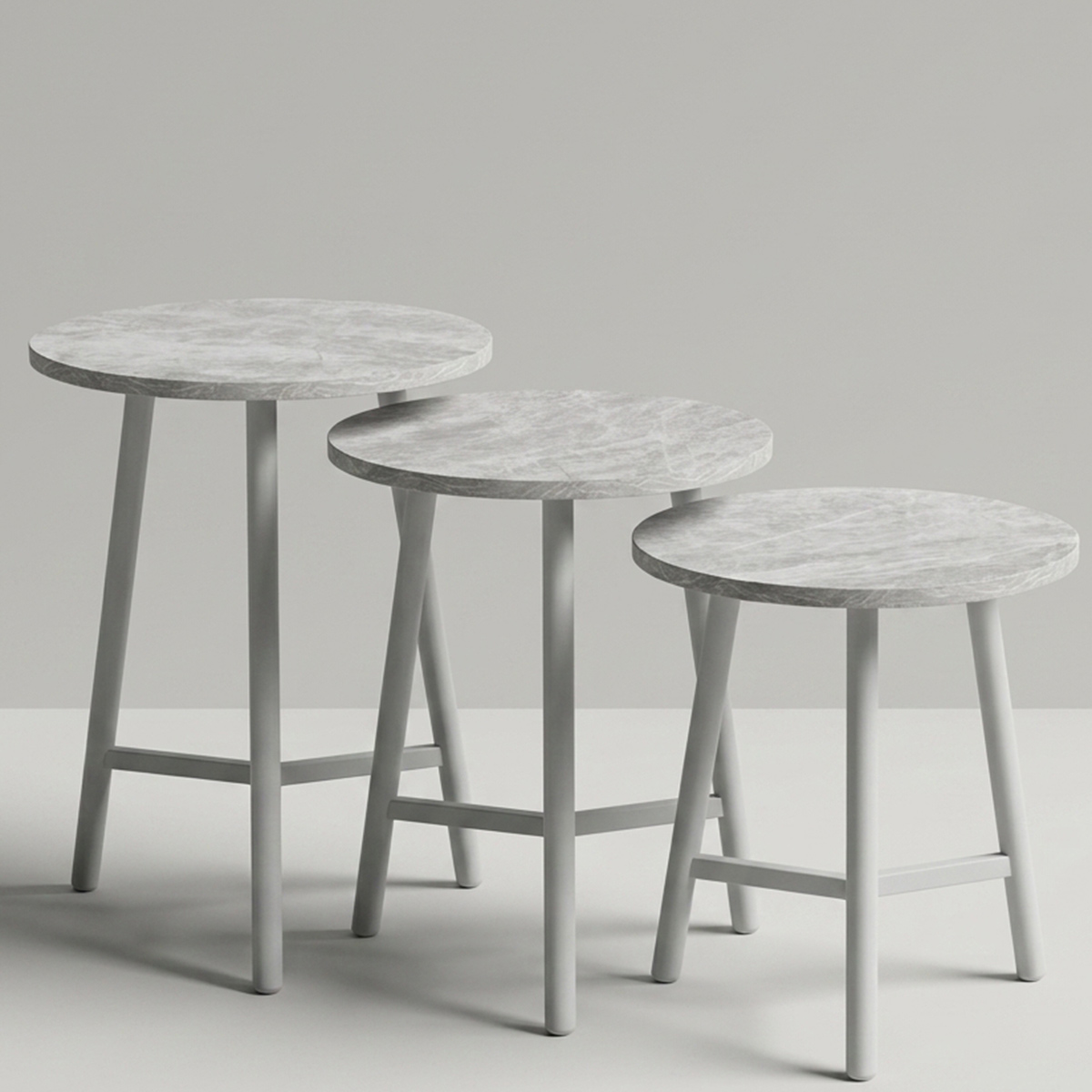 Modern Nest Table 3 Piece