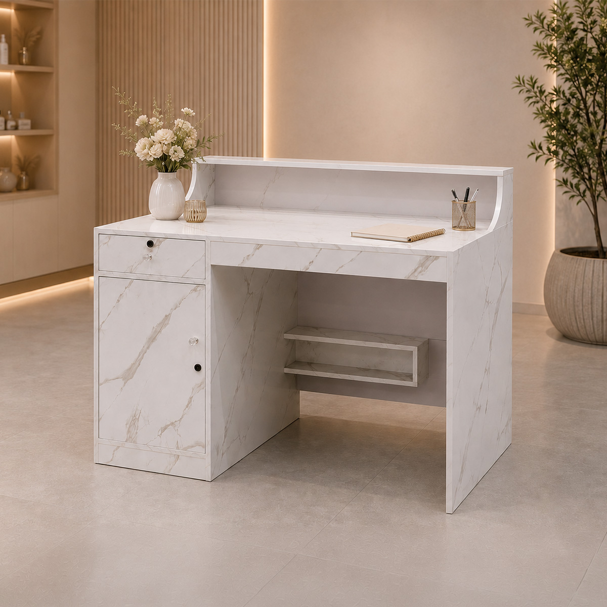 Reception Table Wood 1.2m