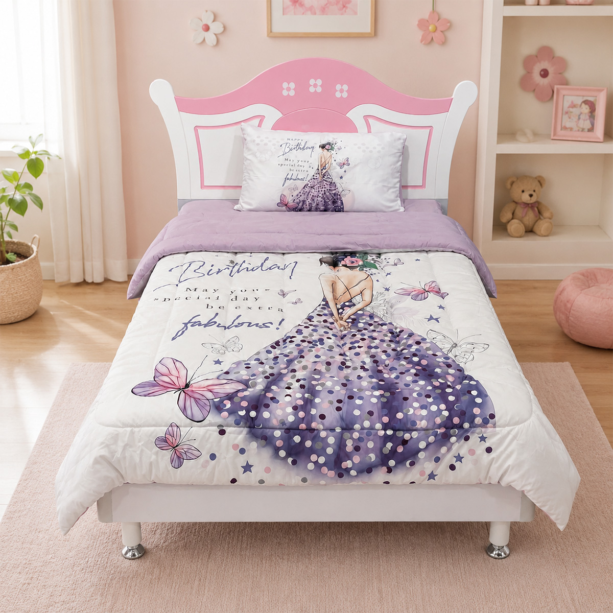 Girls Bed 1.2x1.9m