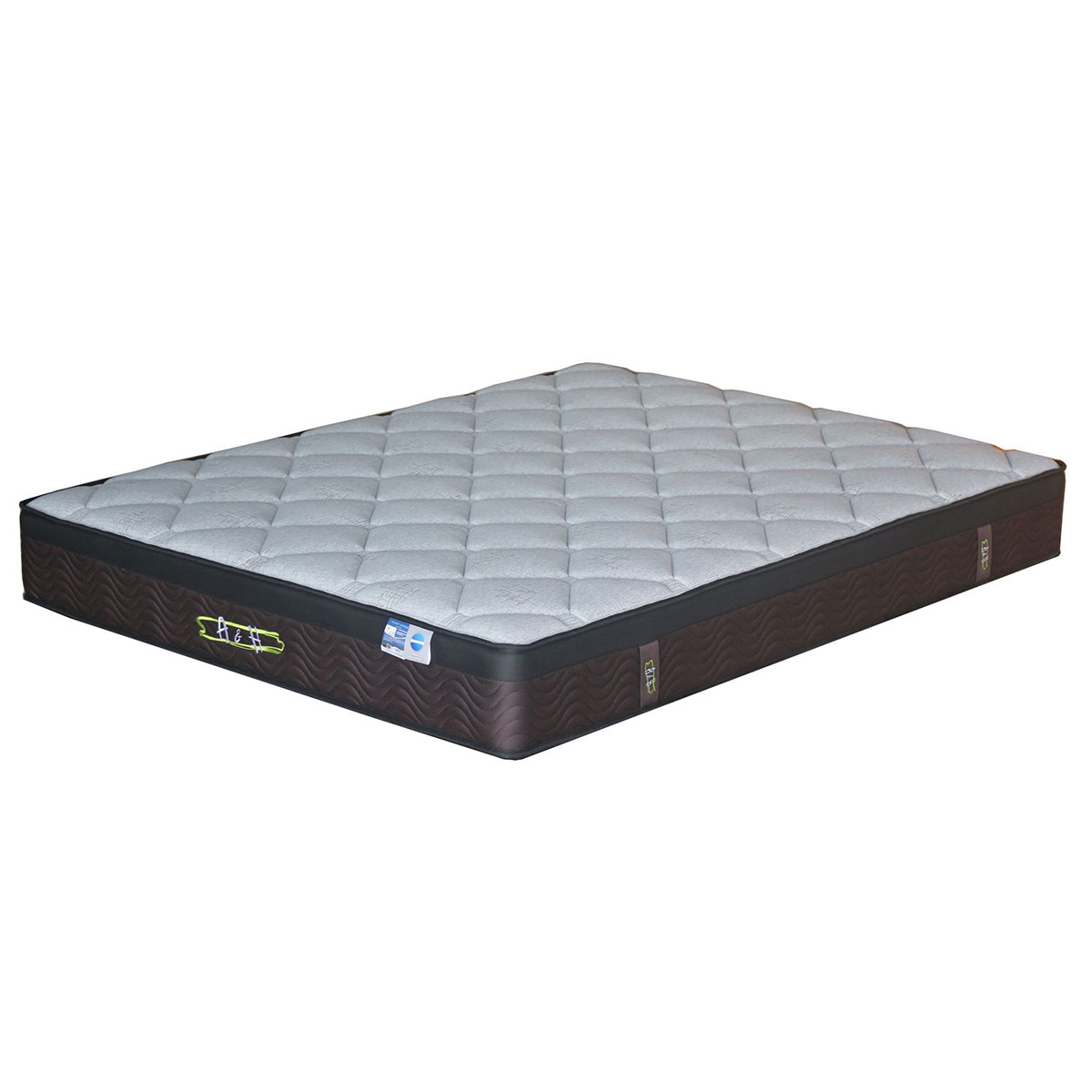 Spring Mattress Grey/Dark Brown