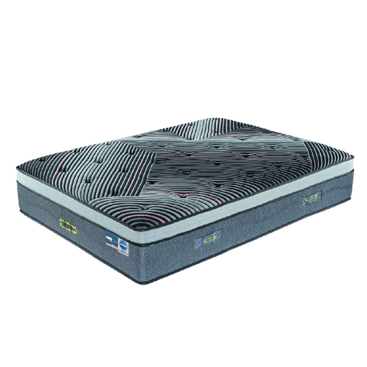 Spring Mattress 150x190cm Grey/Black