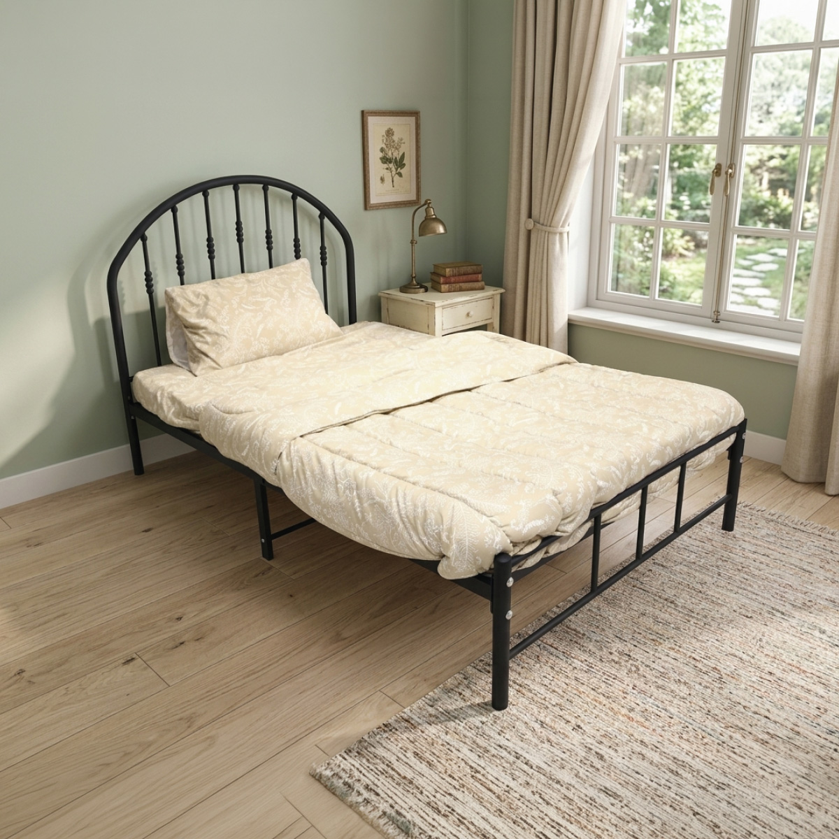 Single Metal Bed