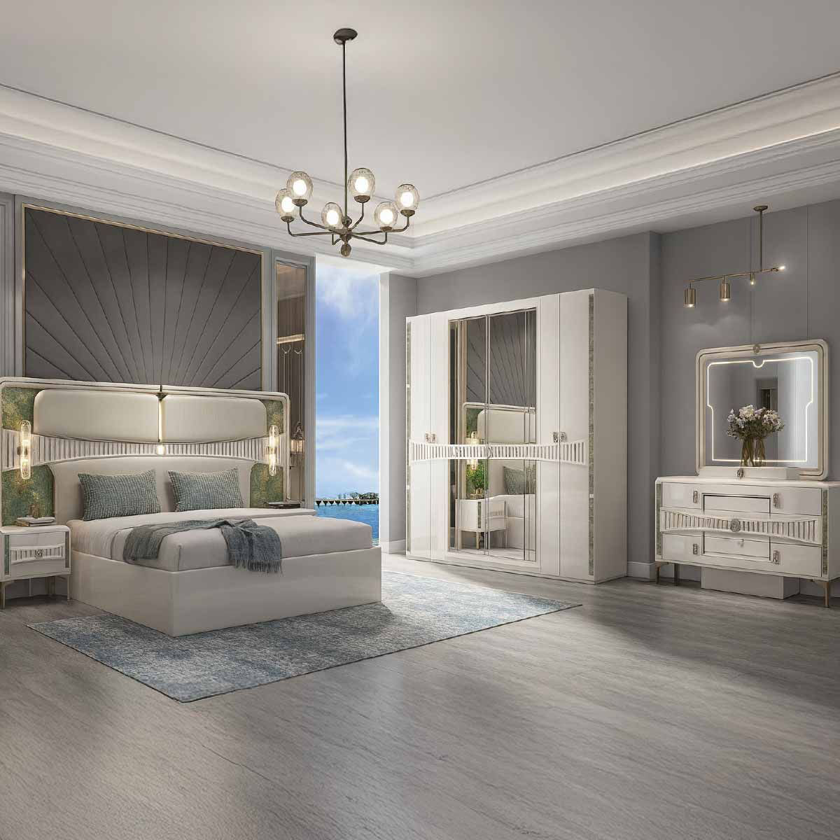 Modern Double Bedroom Set
