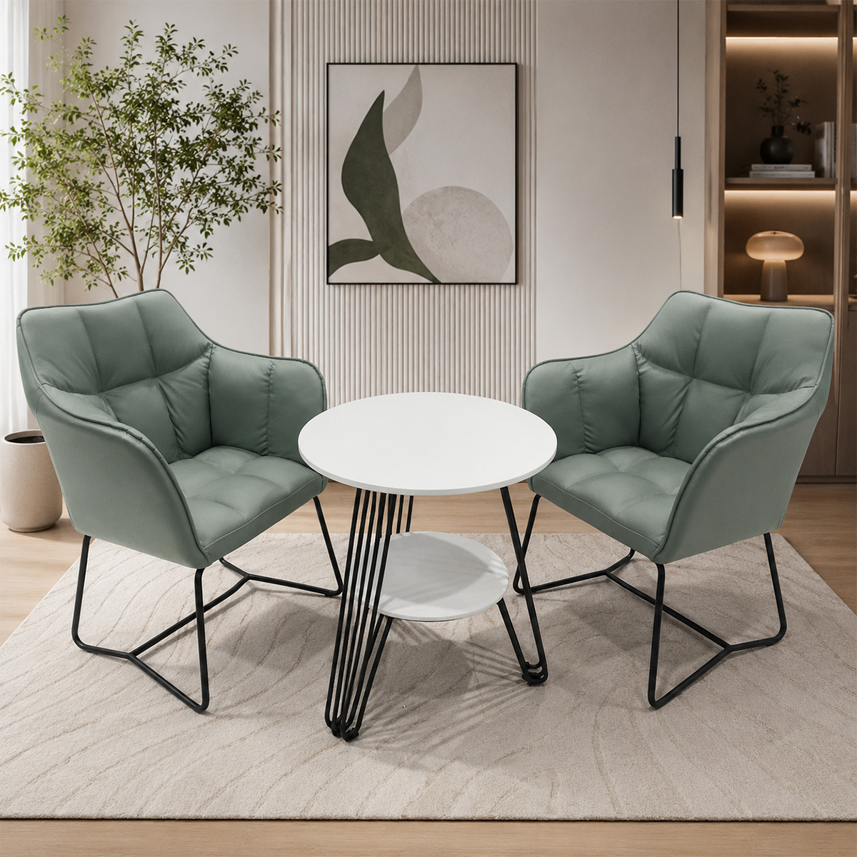 Modern Coffee Table Set 1+2