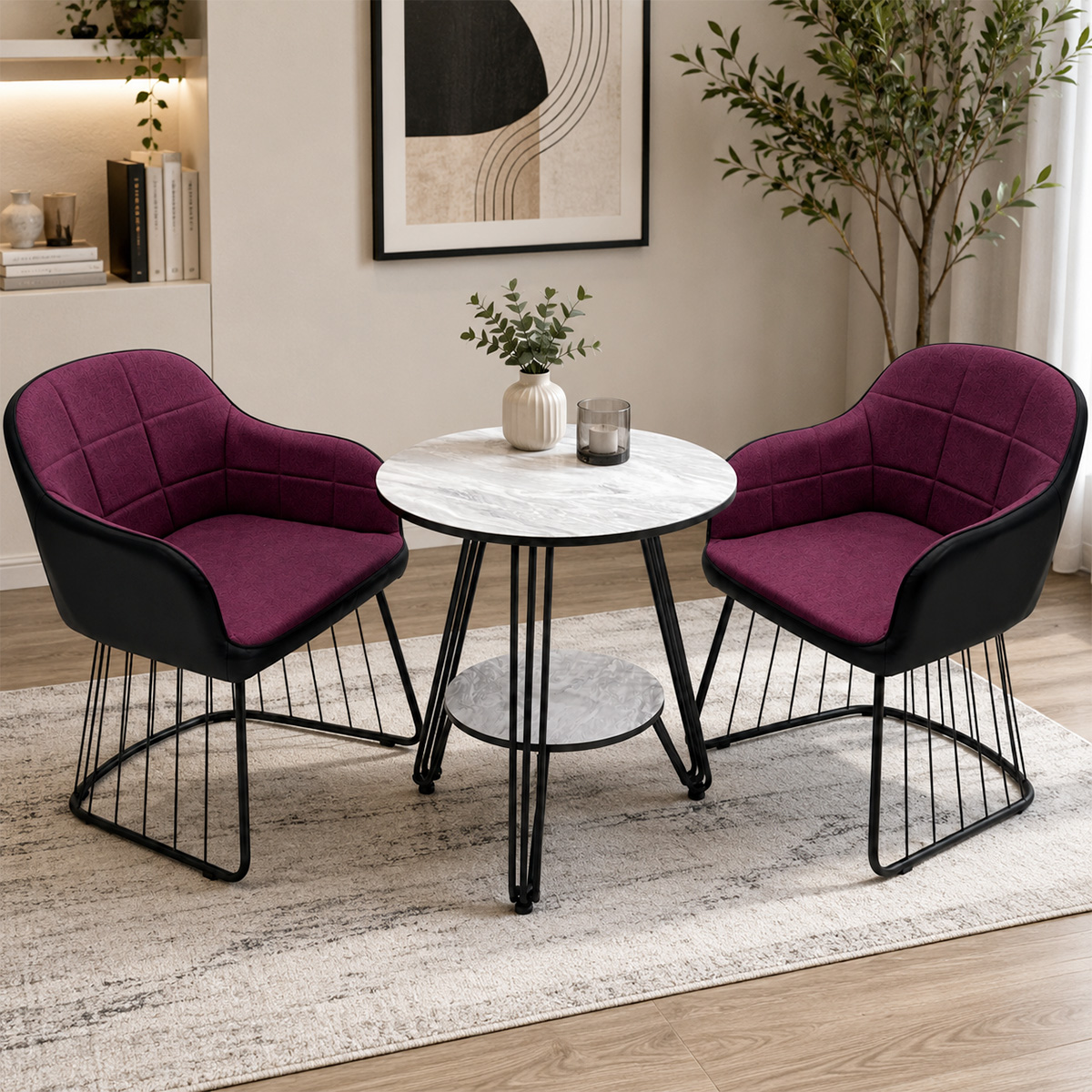 Modern Coffee Table Set 1+2