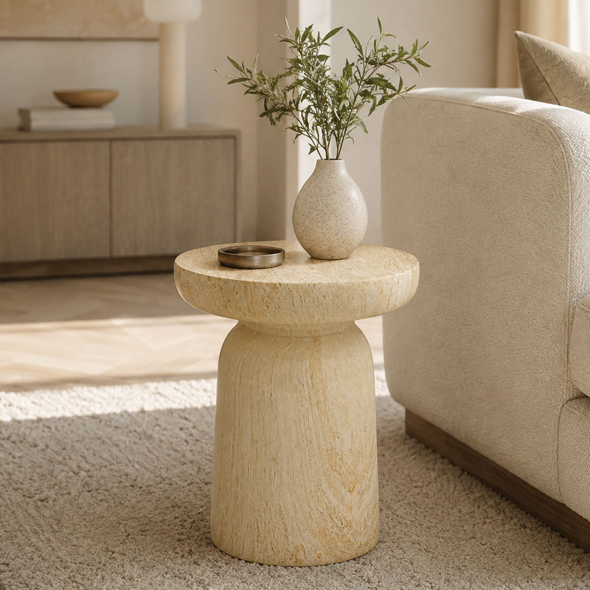Stone Flower Stand