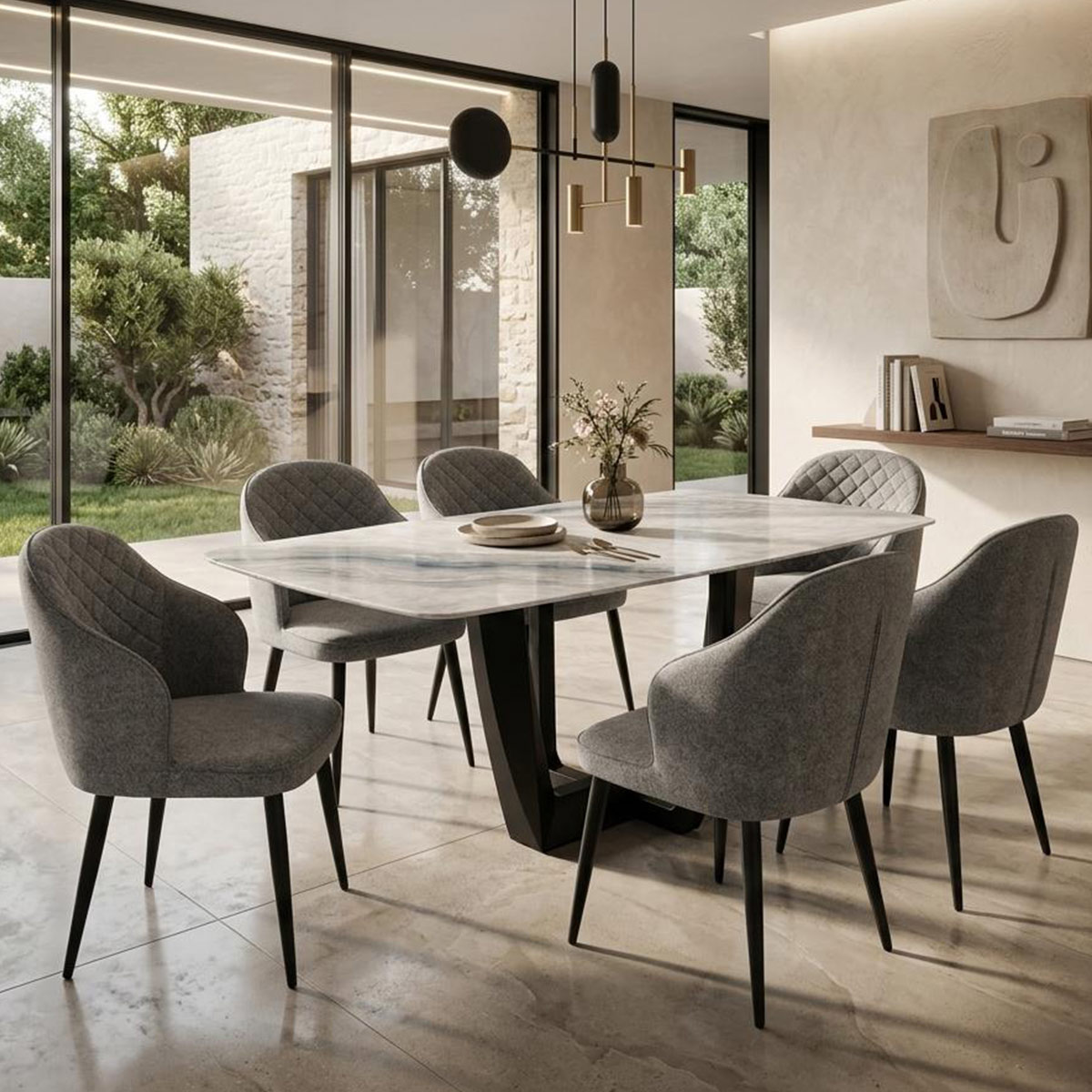 Marble Dining Table Rectangle