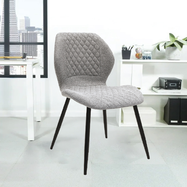 Fiber Dining Chair with Full Cushion