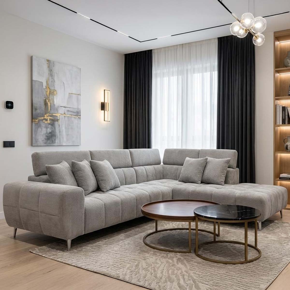Lawson Fabric Corner Sofa