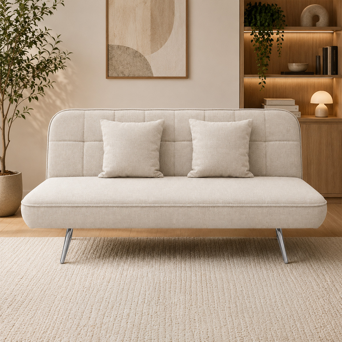 Single Fabric Sofa Bed