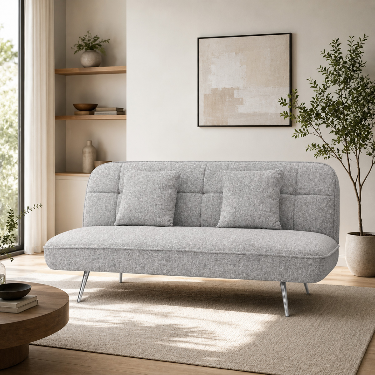 Single Fabric Sofa Bed