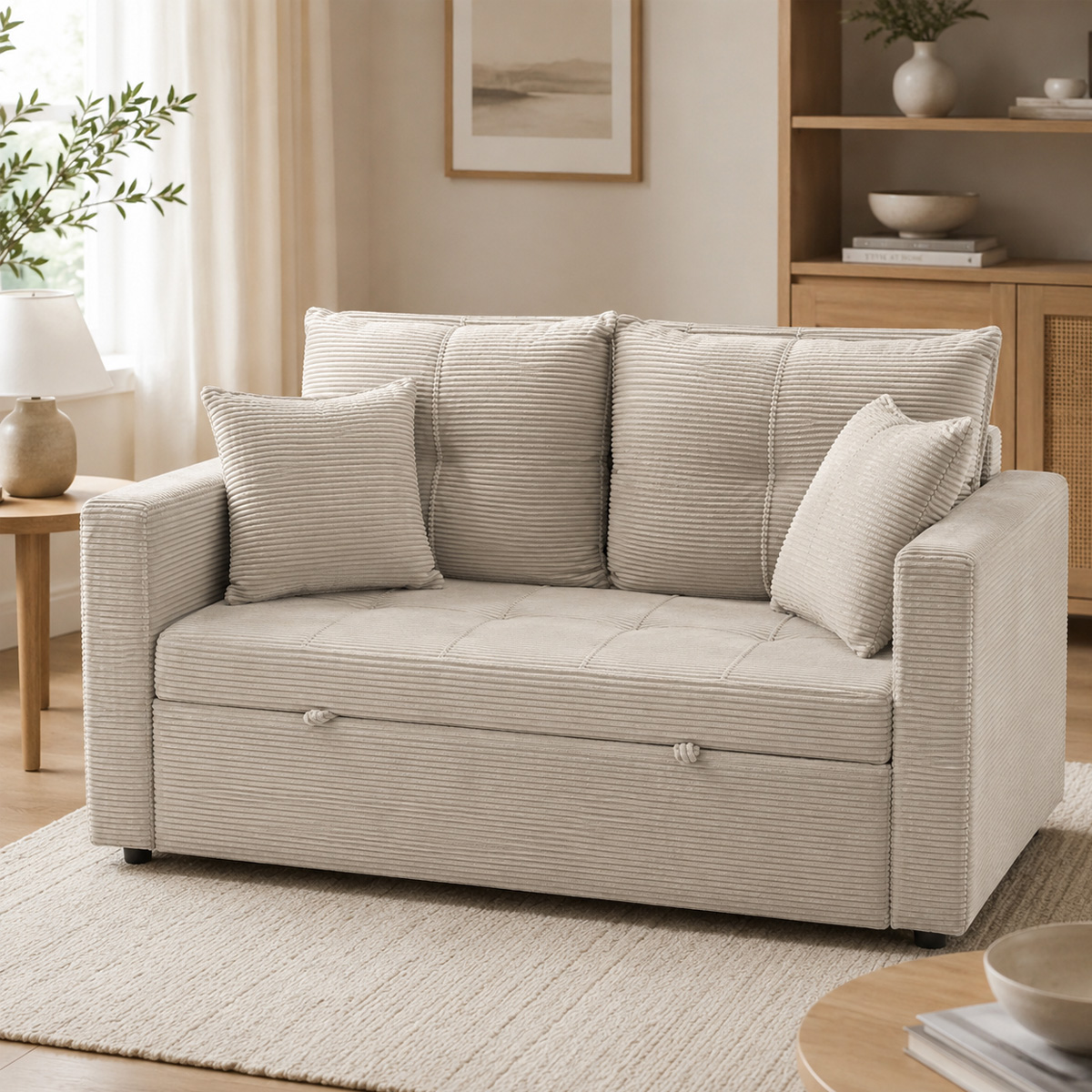 Fabric Sofa Bed Set