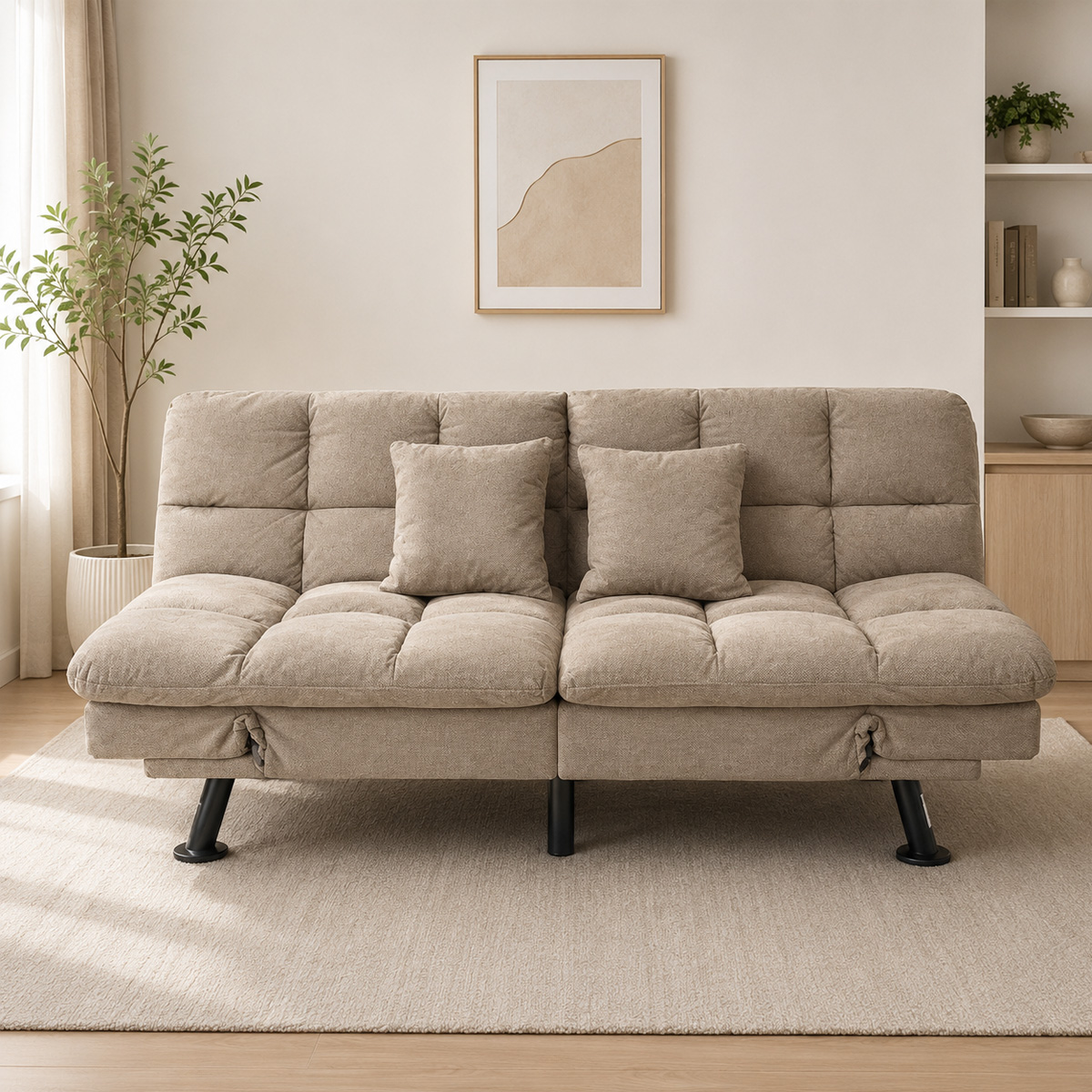 Fabric Sofa Bed Set