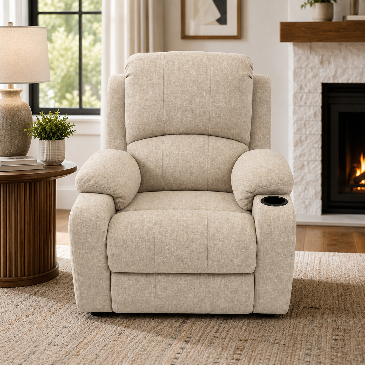 Single Swivel Recliner Sofa