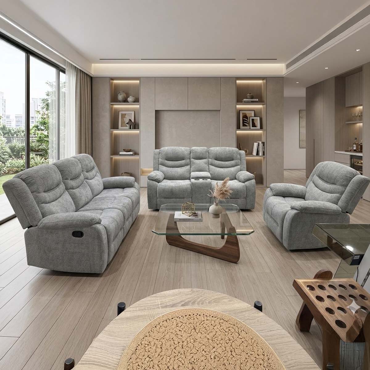 Recliner Sofa Set 3 Plus 2 Plus 1