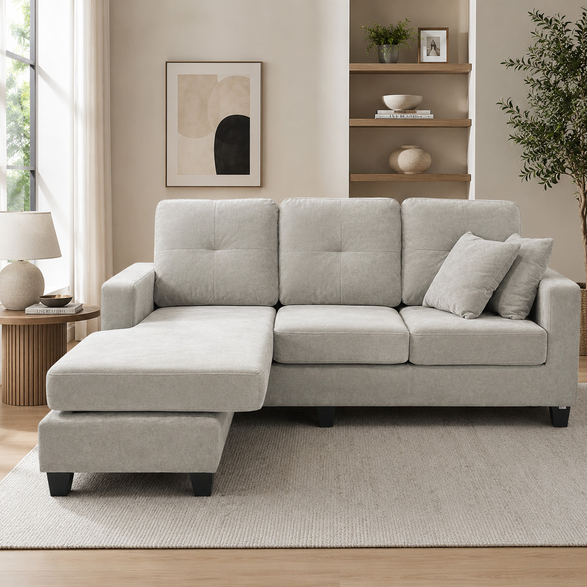 Fabric Corner Sofa