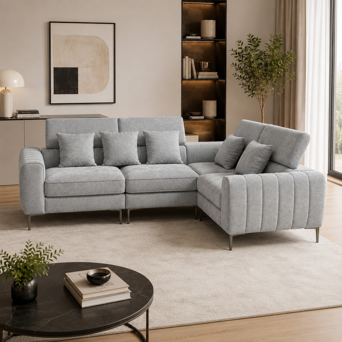 Lawson Fabric Corner Sofa