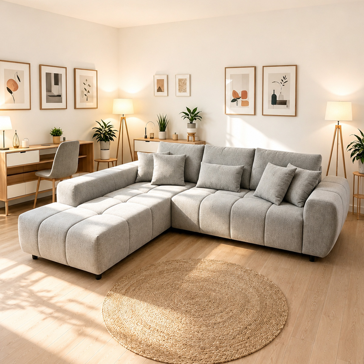 Lawson Fabric Corner Sofa