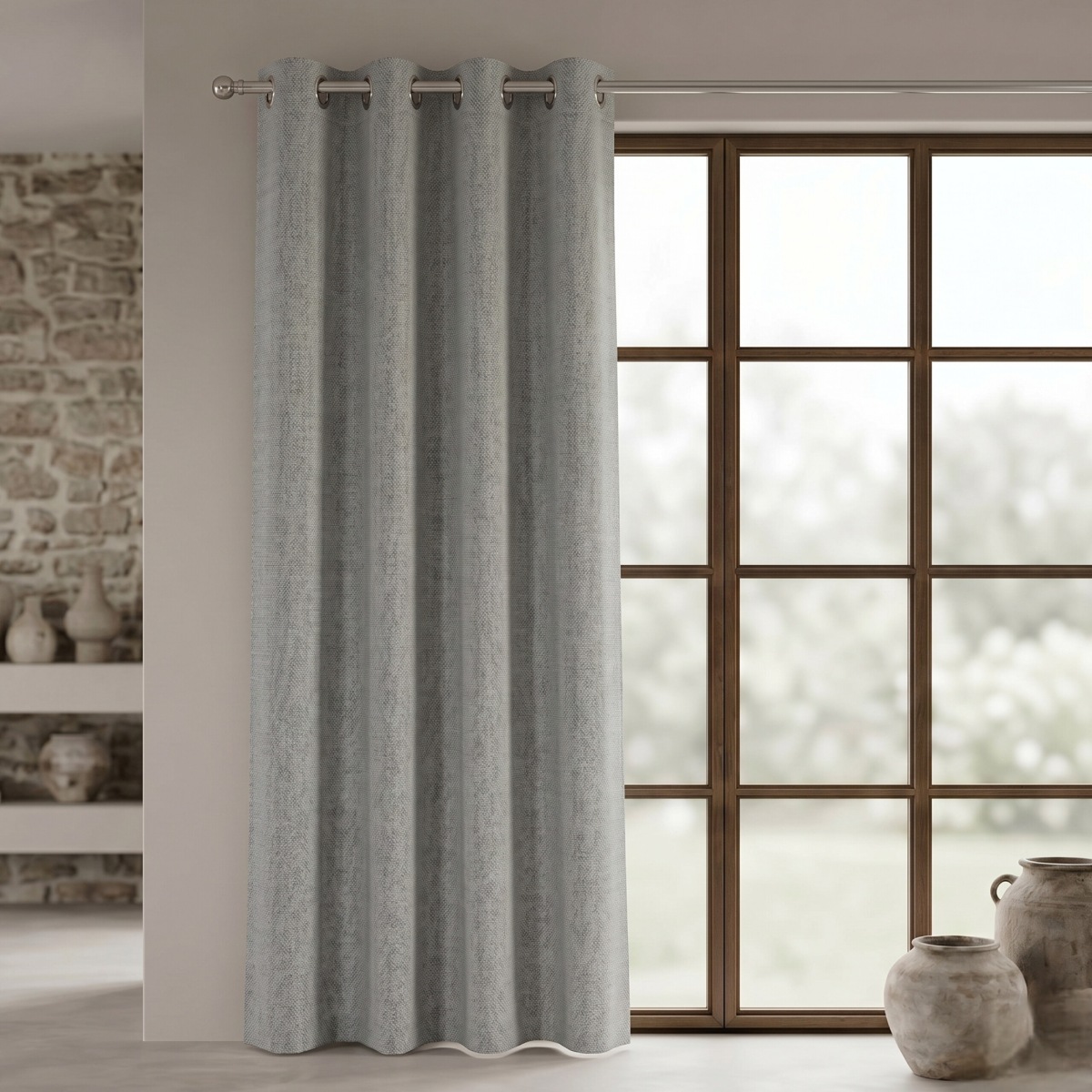 Plain Jacquard Curtain 140x240