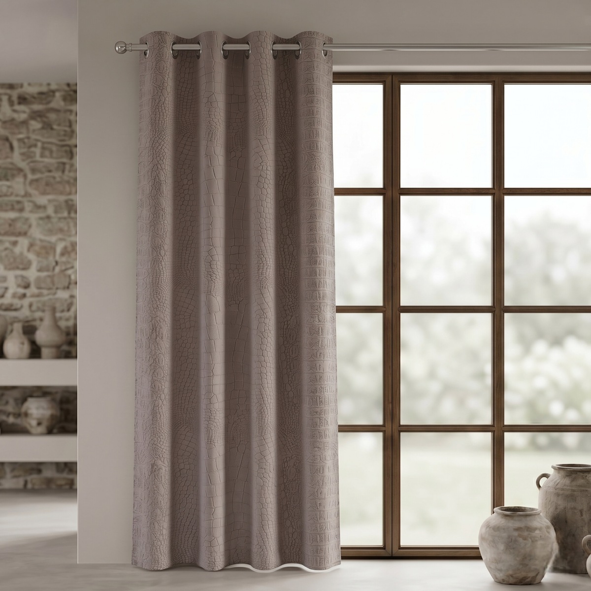 Velvet Design Curtain 140x240