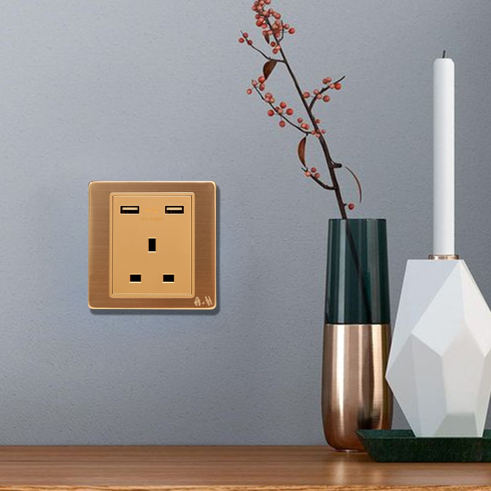 13A 3-Pin Socket Outlet