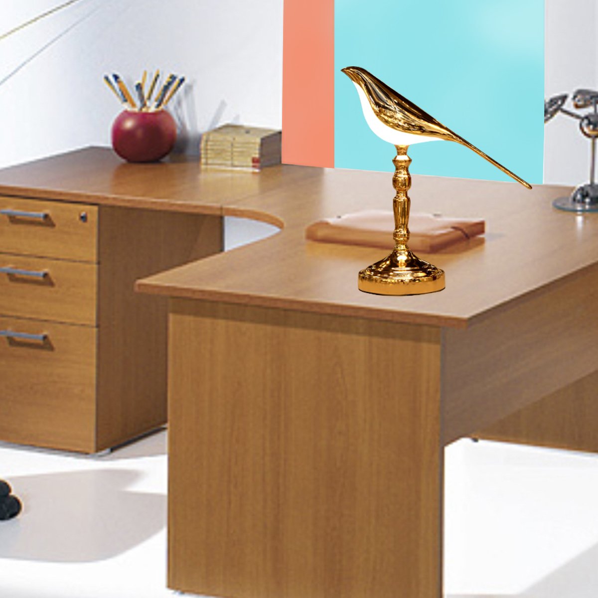 Gold Desk Lamp