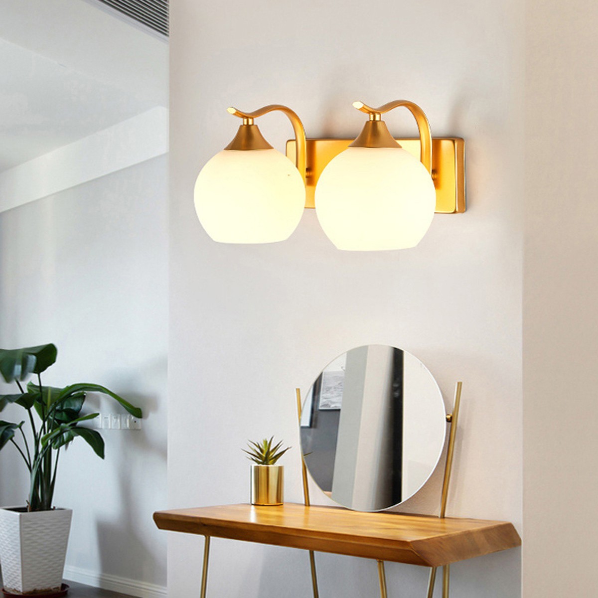 Silver Commercial Wall Lamp
