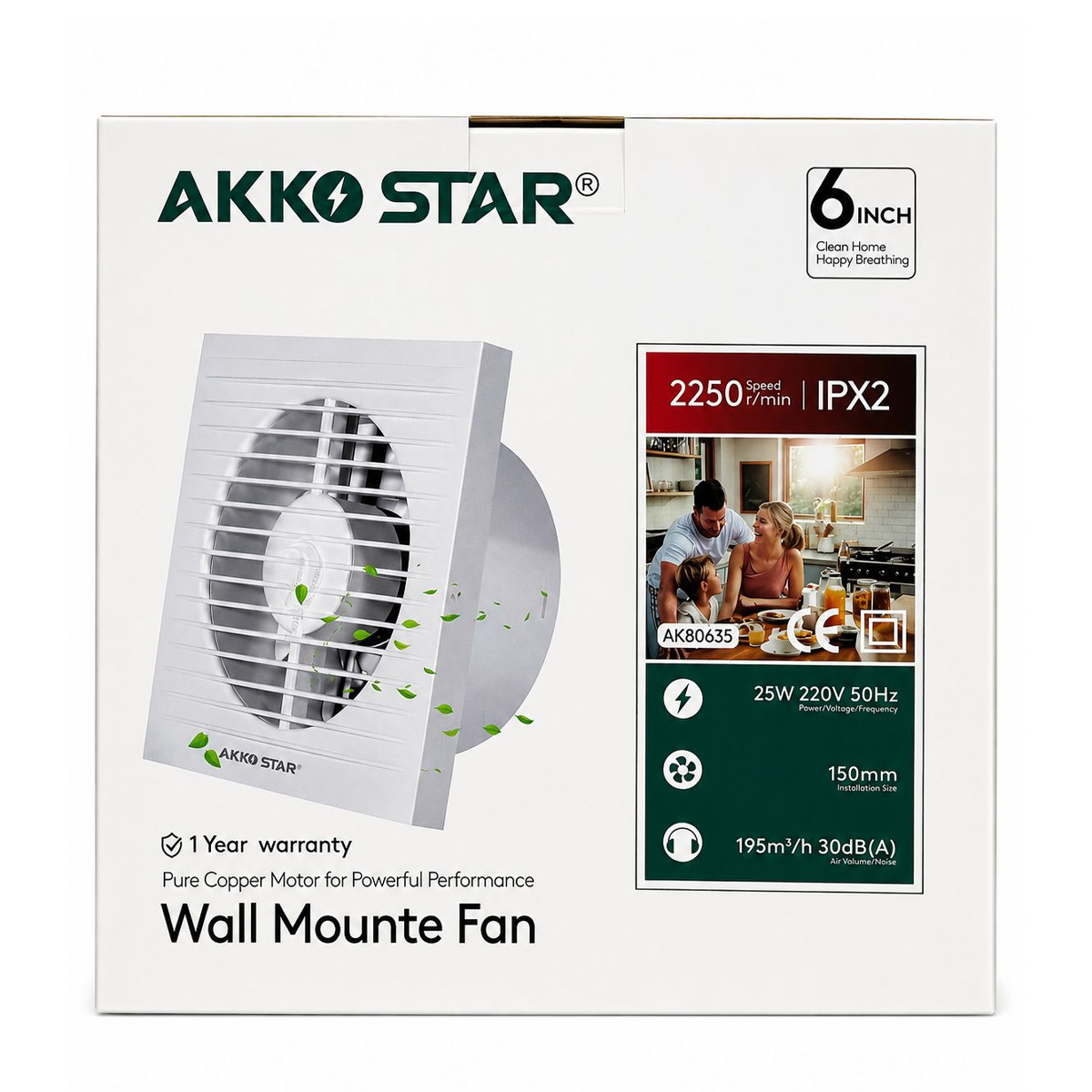 Exhaust Fan 8 Inch