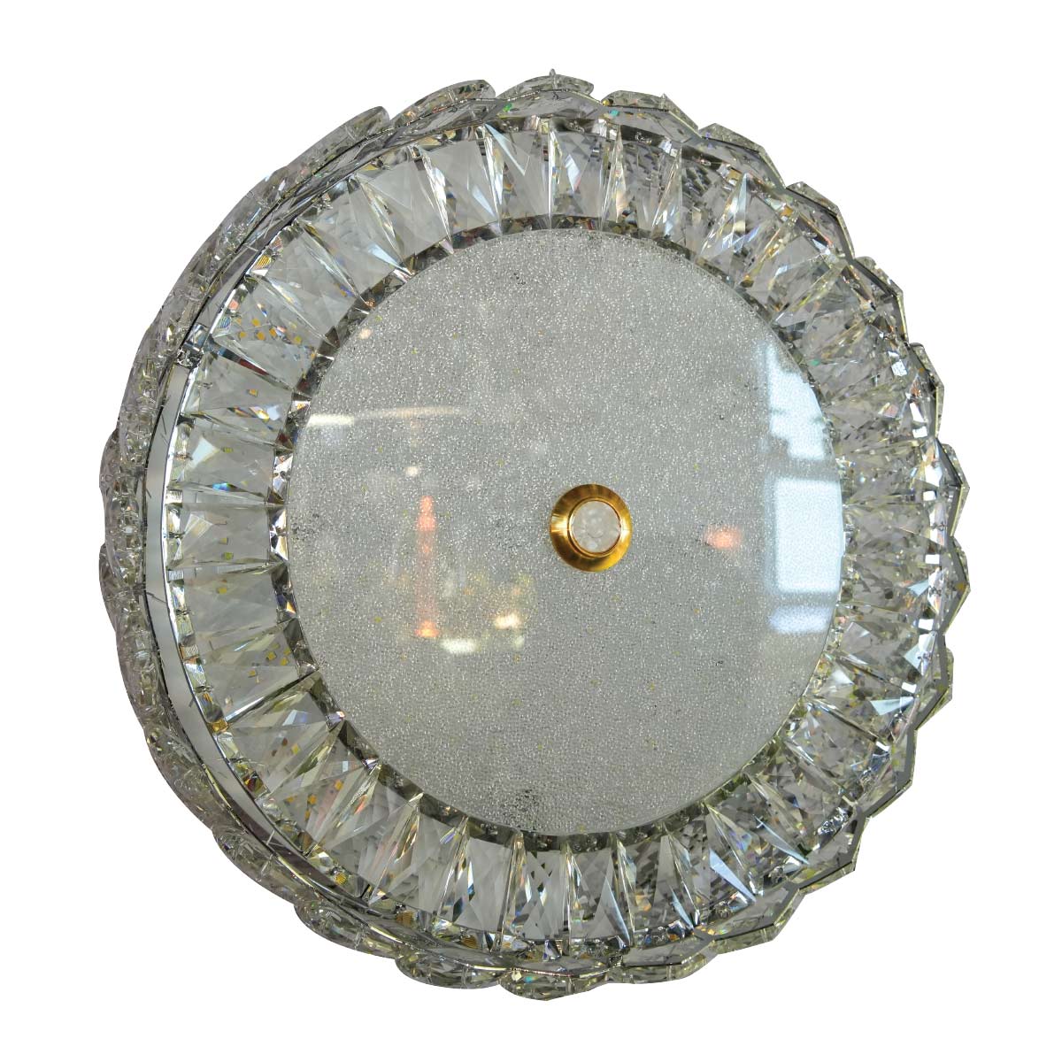 Crystal Ceiling Light Silver