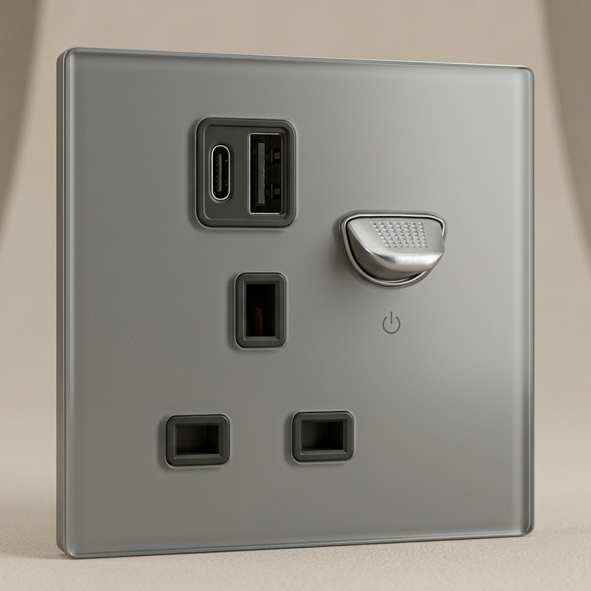 Switched 13A Socket with Neon