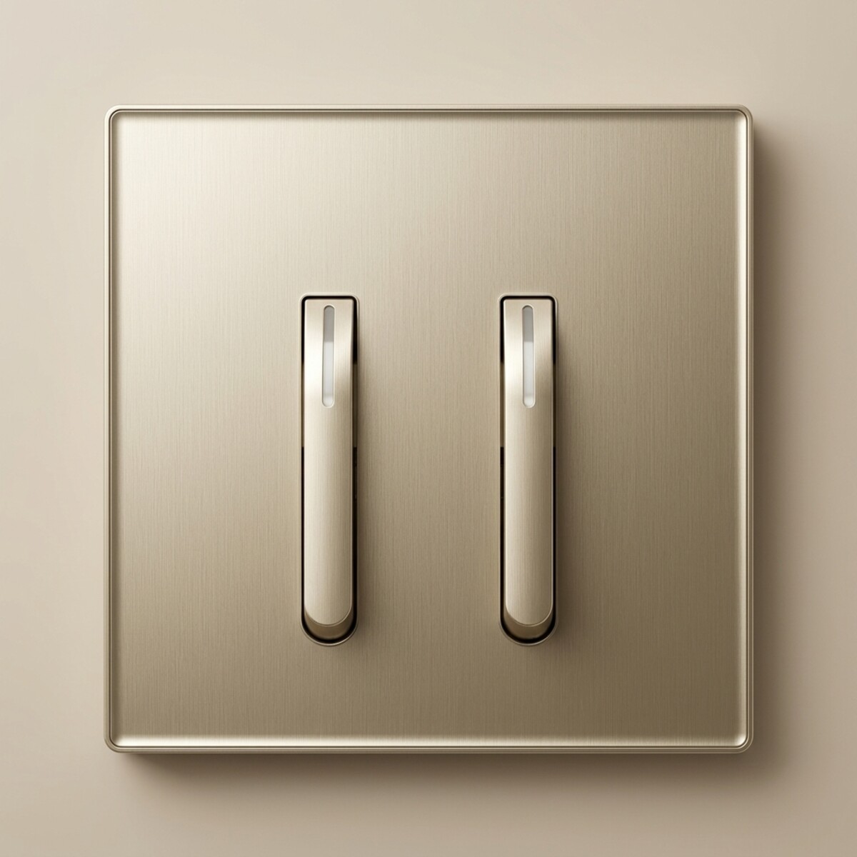 2 Gang 2 Way Plate Switch