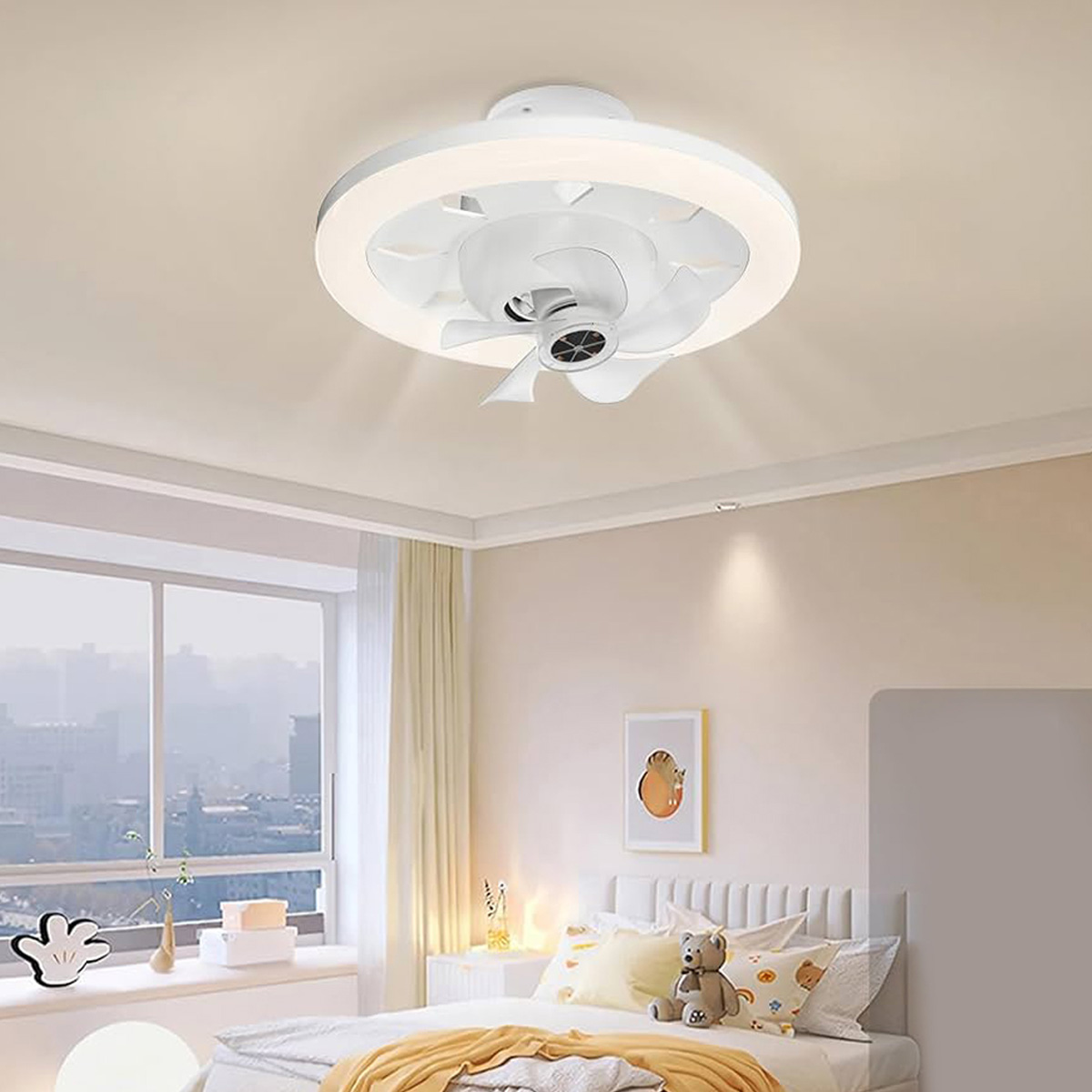 LED Multi-Fan Light E27