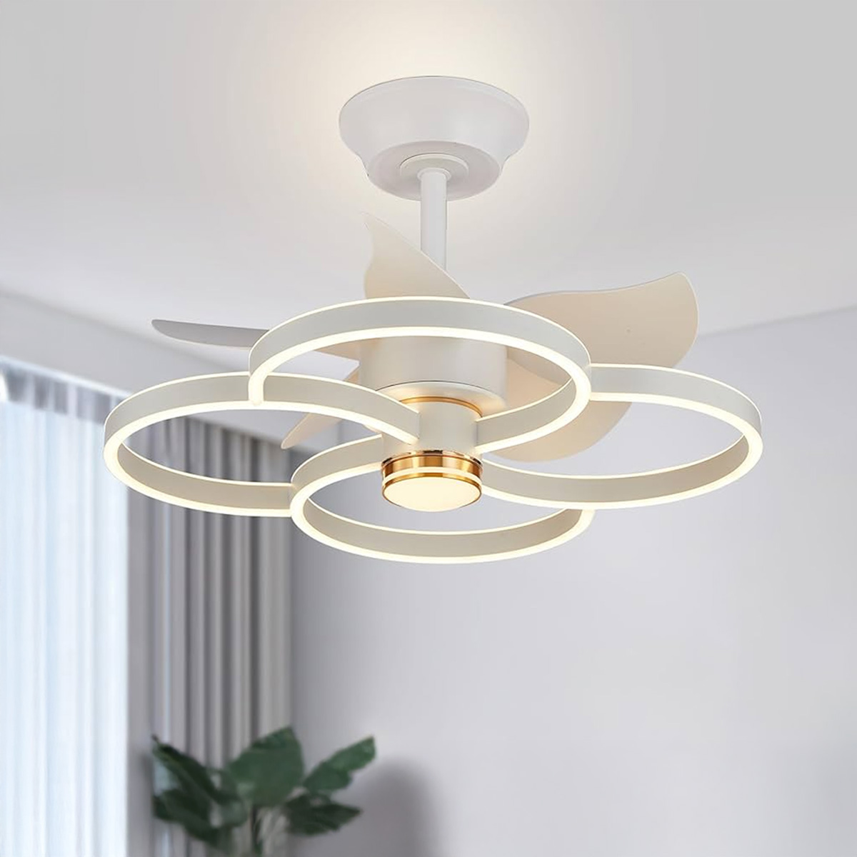 Plastic Ceiling Light 7760-WH