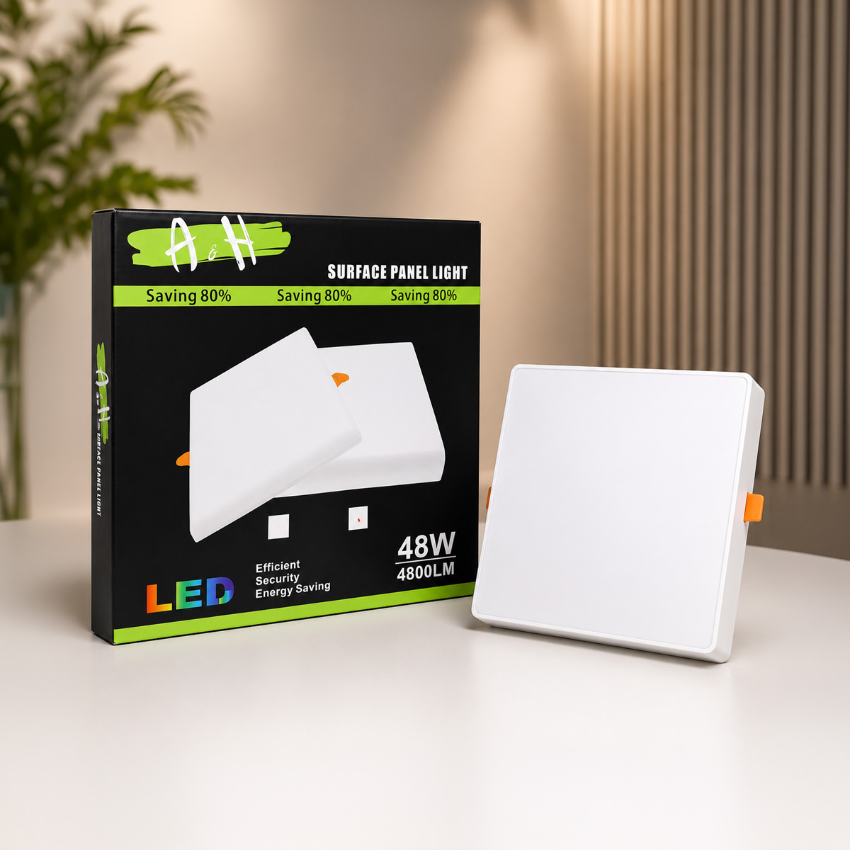 Surface-Mounted LED Downlight 300x300mm