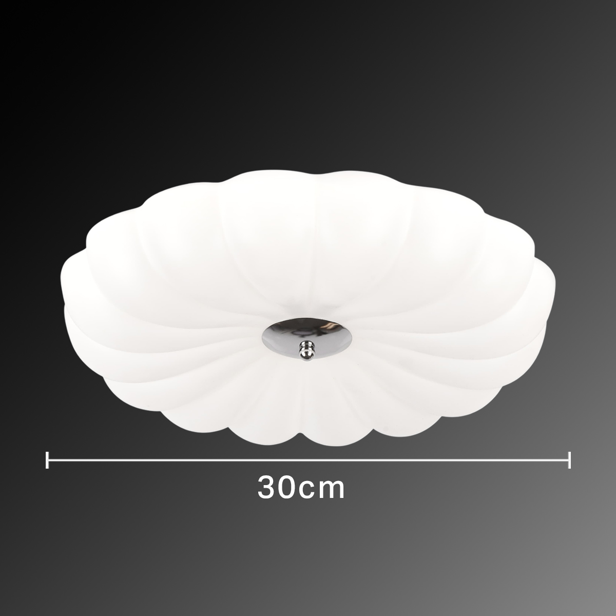 Plastic Ceiling Light 300 3 Color