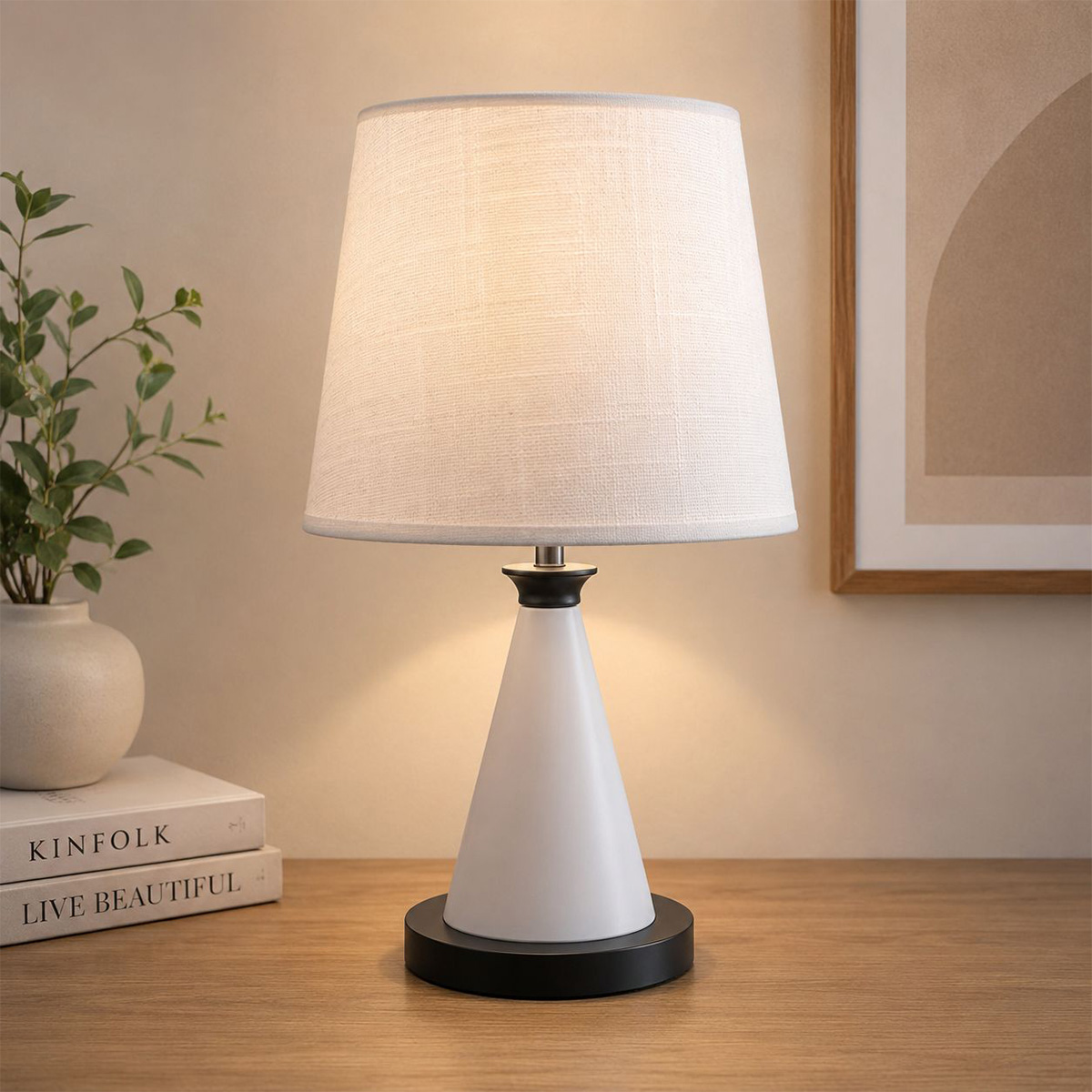 Metal Base Table Lamp
