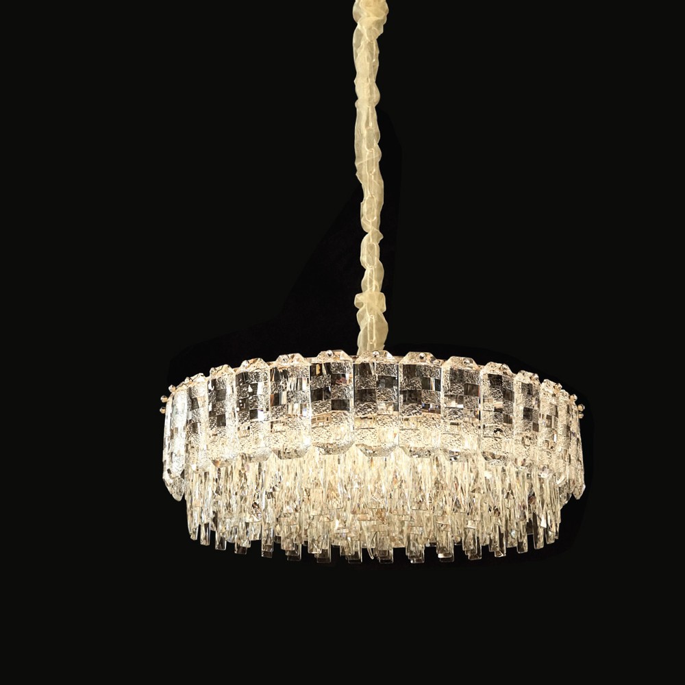 Golden Crystal Hanging Light