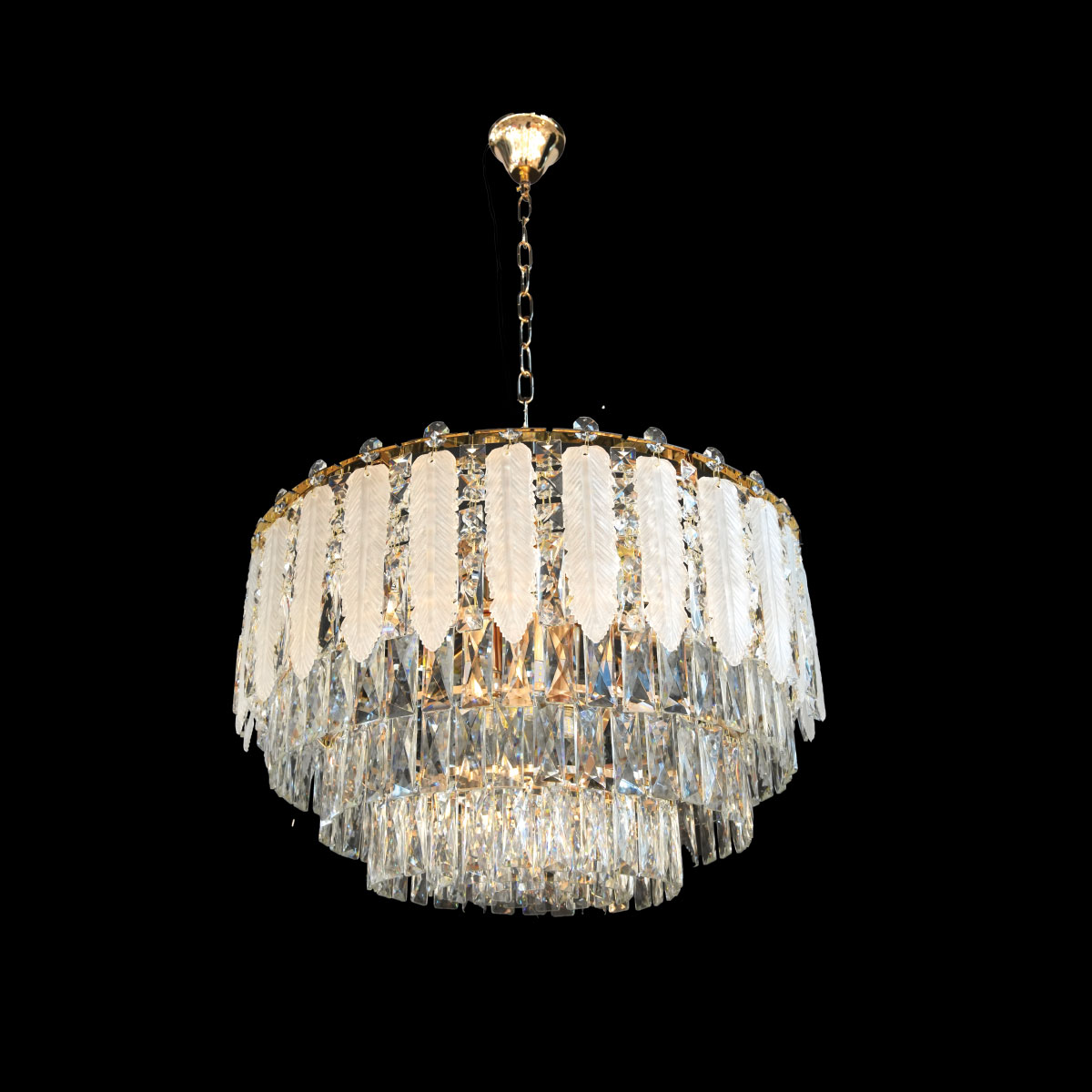 Crystal Hanging Light Golden GUZ-0206-6989/500-GD
