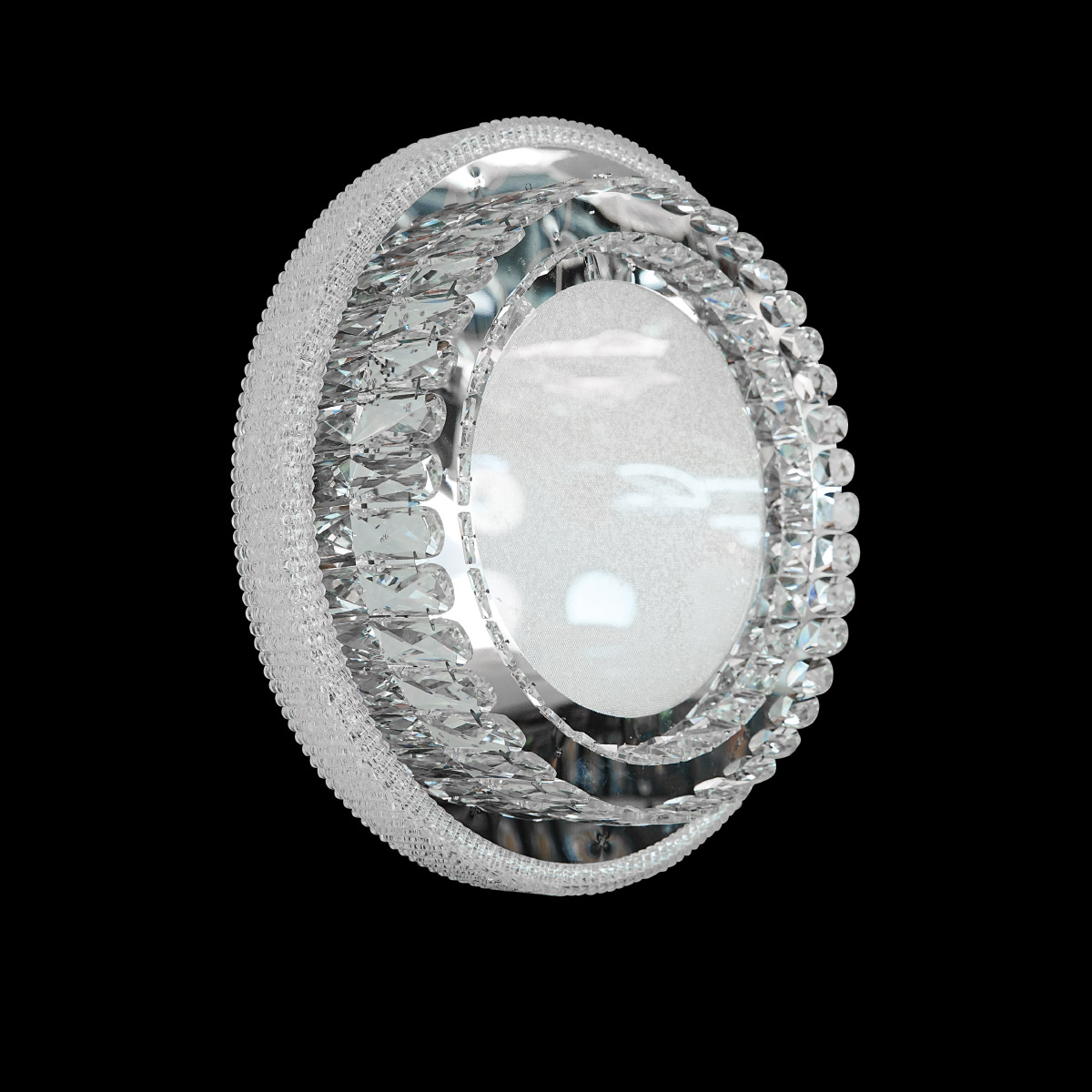 Crystal Ceiling Light Silver