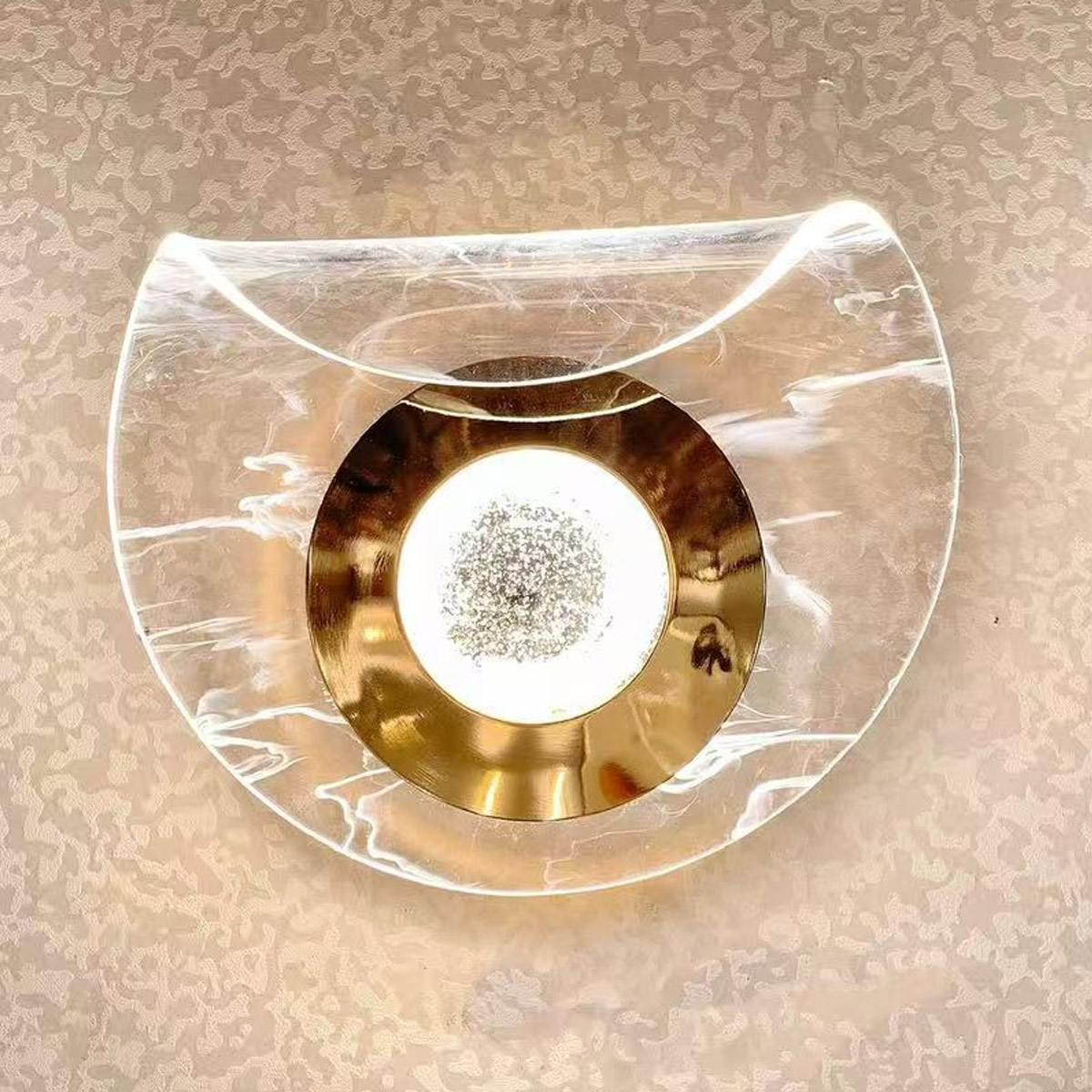 Gold Commercial Wall Lamp