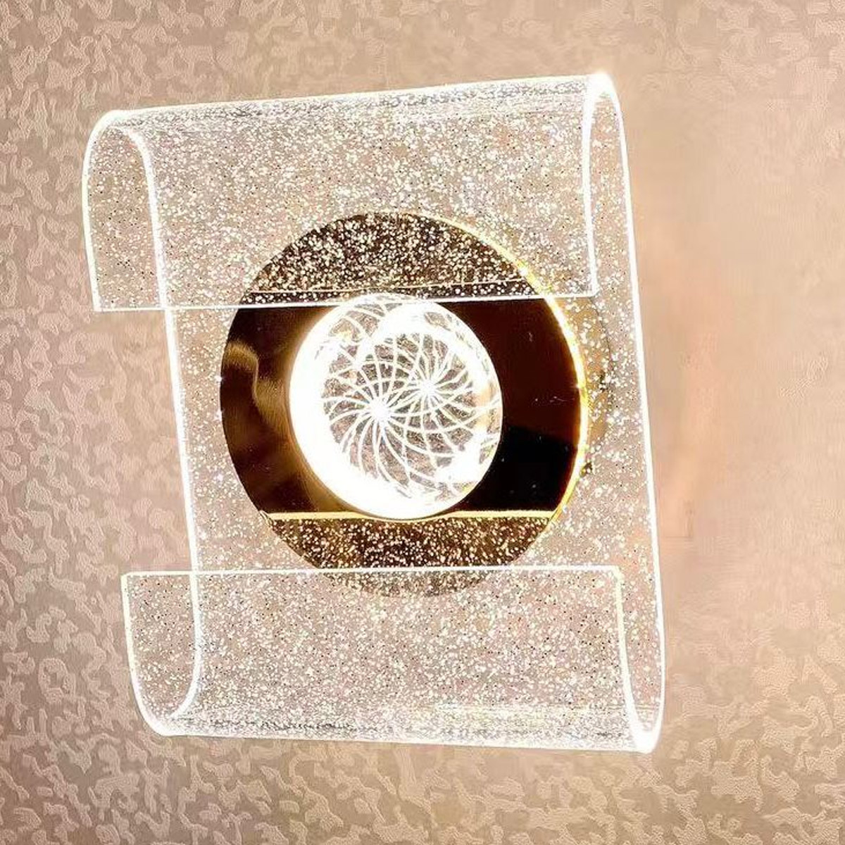 Gold Commercial Wall Lamp