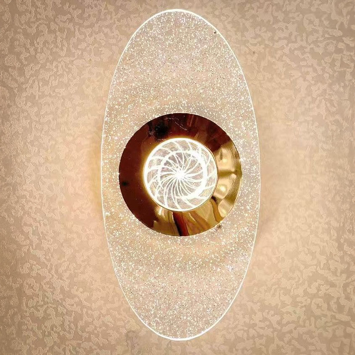 Gold Commercial Wall Lamp