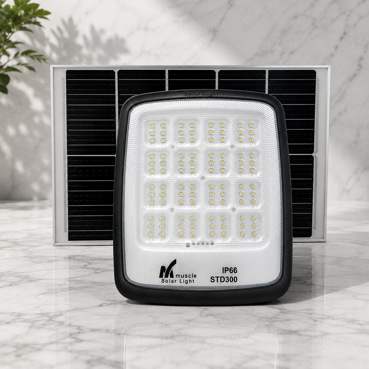Solar LED Flood Light Cool White 6500K 300W