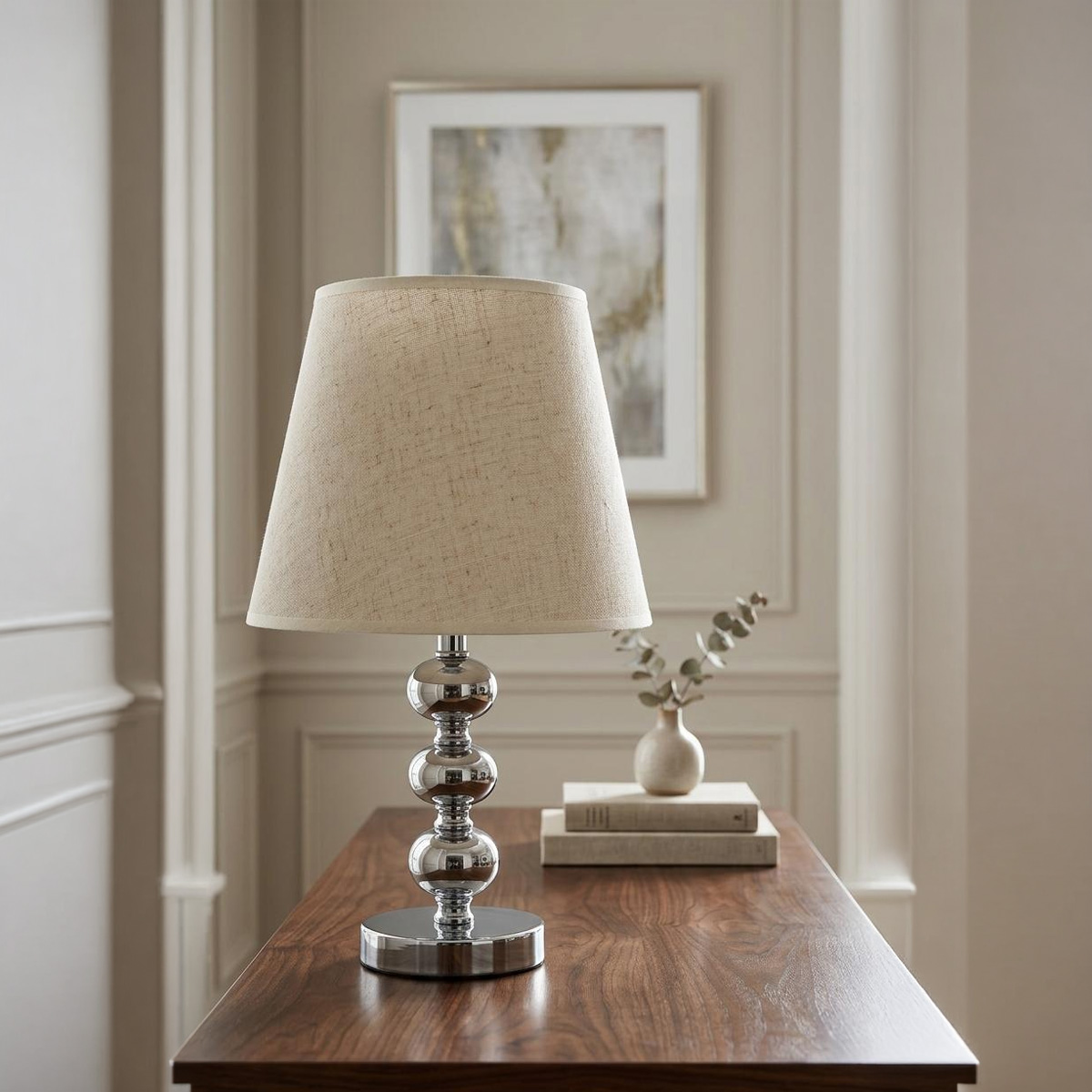 Metal Base Table Lamp