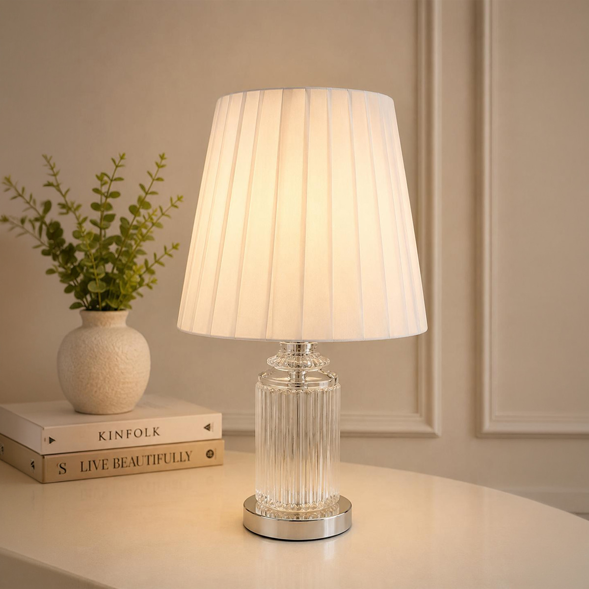 Metal Base Table Lamp