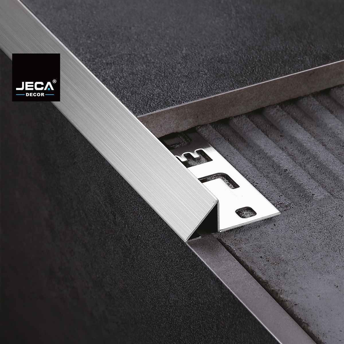 Stainless Steel Tile Accessory Brushed Silver